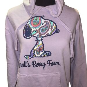 Knotts Berry Farm Snoopy Hoodie SZ SM